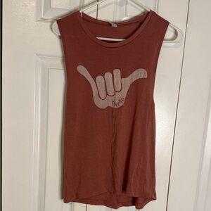 Bella Canvas Theta Muscle Tee in Mauve